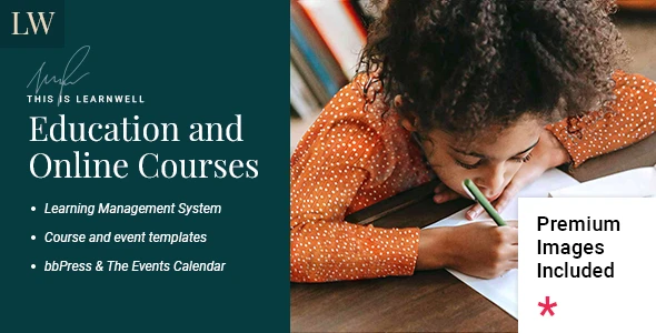 LearnWell – Education WordPress Theme