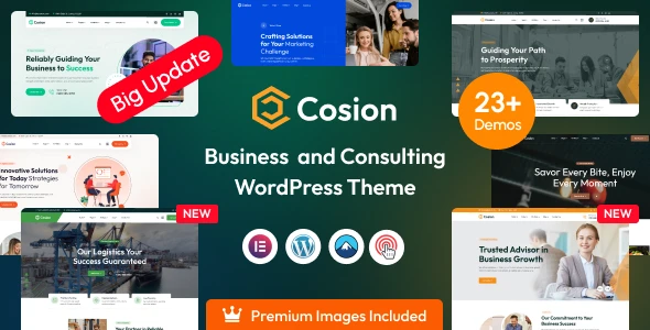 Cosion – Business Consulting WordPress Theme