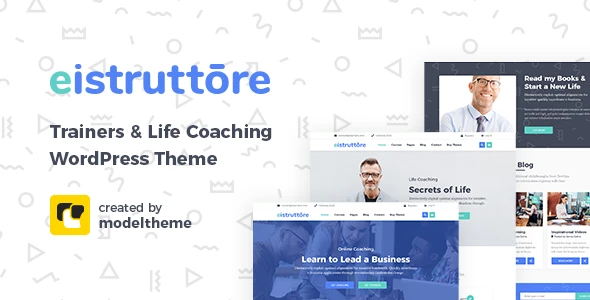 Eistruttore – Speaker and Life Coach WordPress Theme