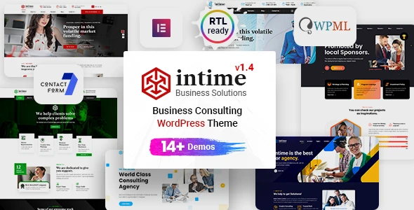 Intime – Business Consulting WordPress Theme